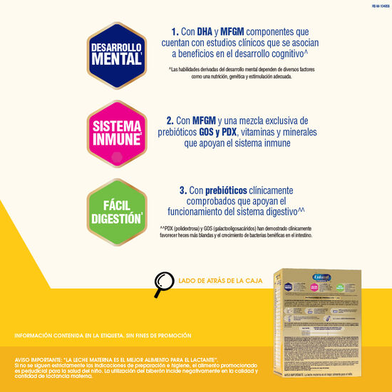 Alimento lácteo Enfamil Premium Promental Etapa 1 1650 g